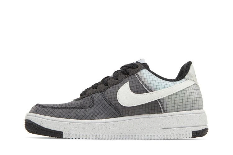 Кроссовки Nike Air Force 1 Crater GS 'Move To Zero - Black White'