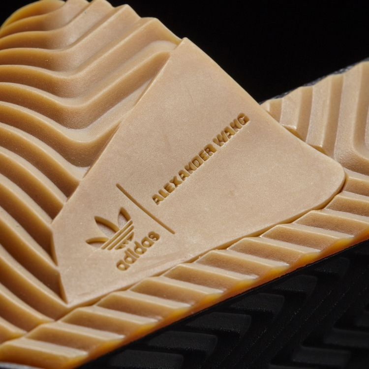 Alexander Wang x adidas AW Adilette Slide 'Black White'