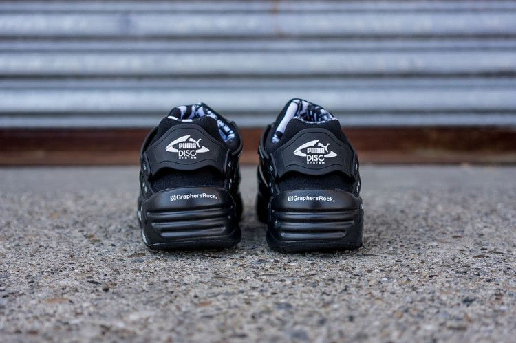 Кроссовки Puma Graphers Rock x Disc Blaze 'Black'