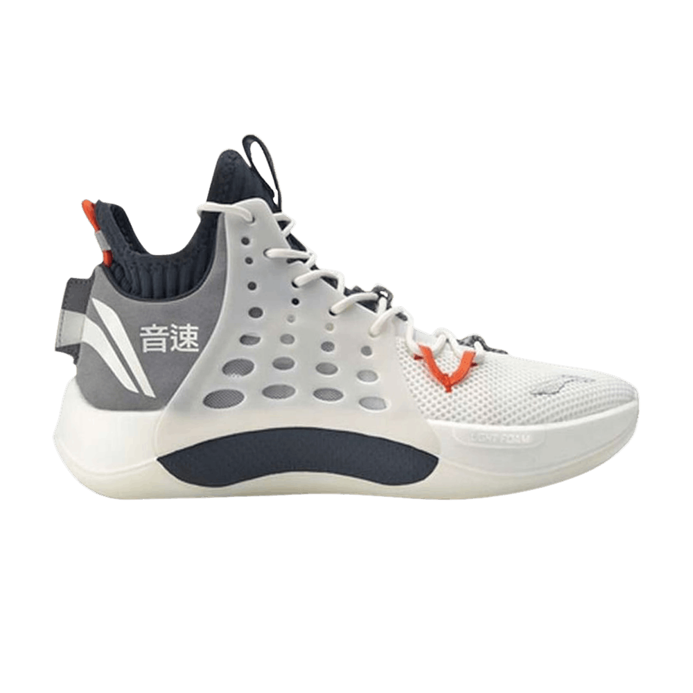 Кроссовки Li-Ning Sonic 7 Mid 'Milk White Grey'