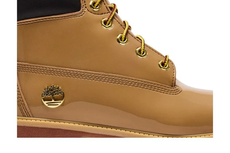 Кроссовки Timberland 6 Inch Premium Waterproof Boot Patent Big Kid 'Wheat'
