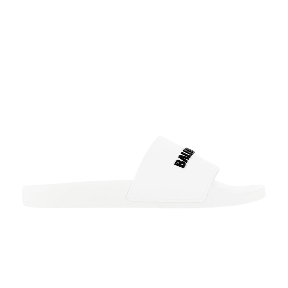Кроссовки Balenciaga Pool Slides 'White'