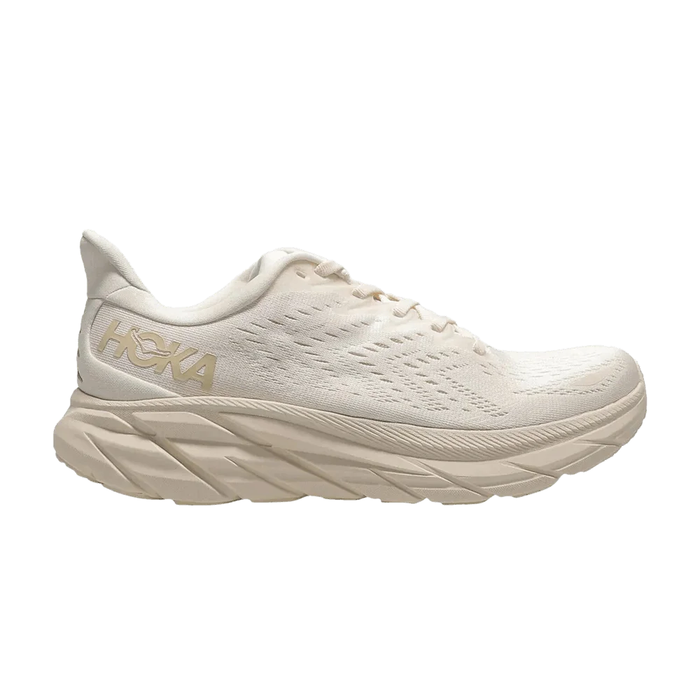 Кроссовки HOKA Wmns Clifton 8 Wide 'Eggnog Shifting Sand'