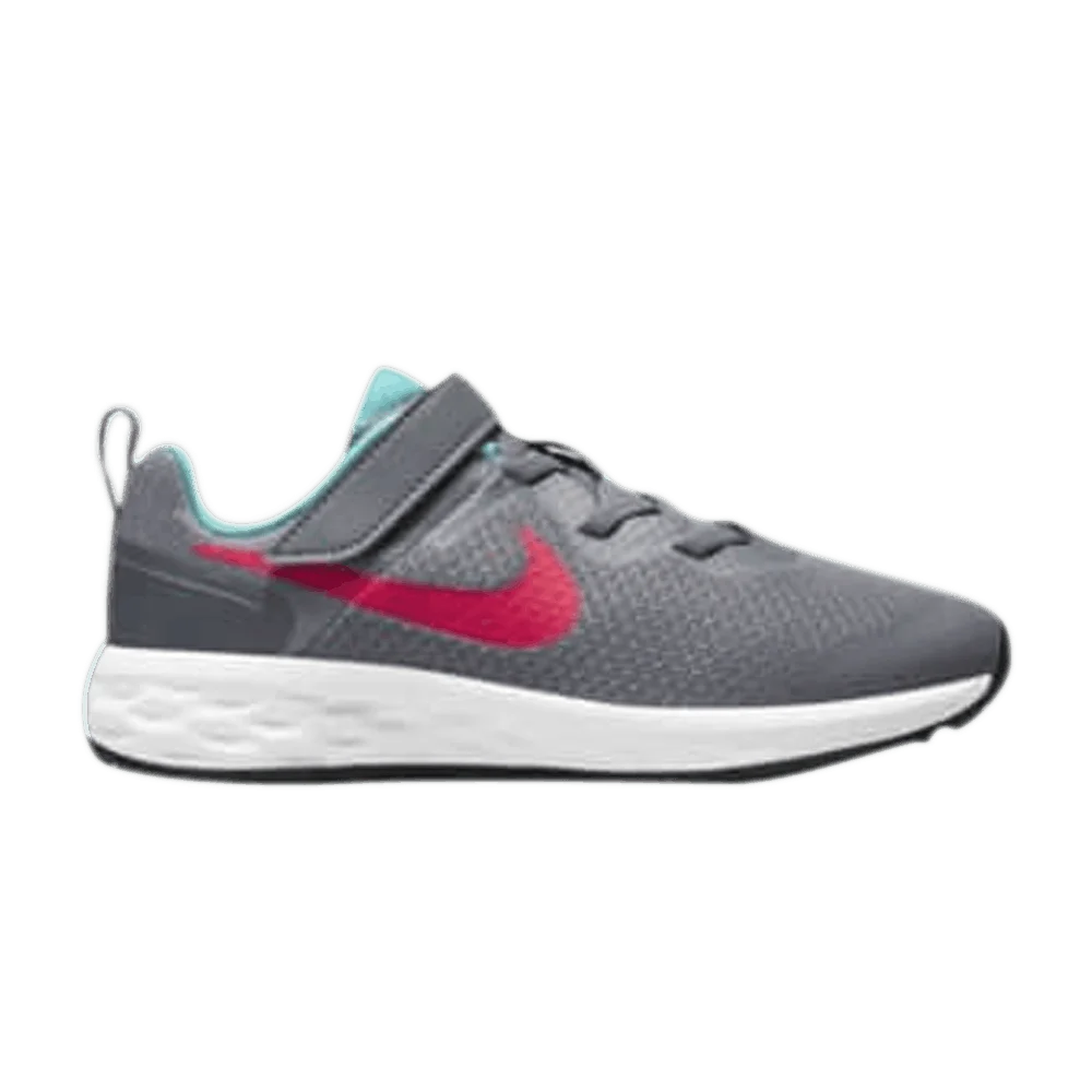 Krossovki-Nike-Revolution-6-PS-Smoke-Grey-Siren-Red