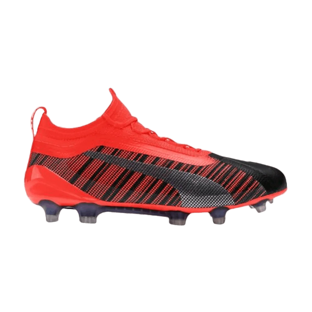 Кроссовки Puma One 5.1 FG/AG 'Black Energy Red'