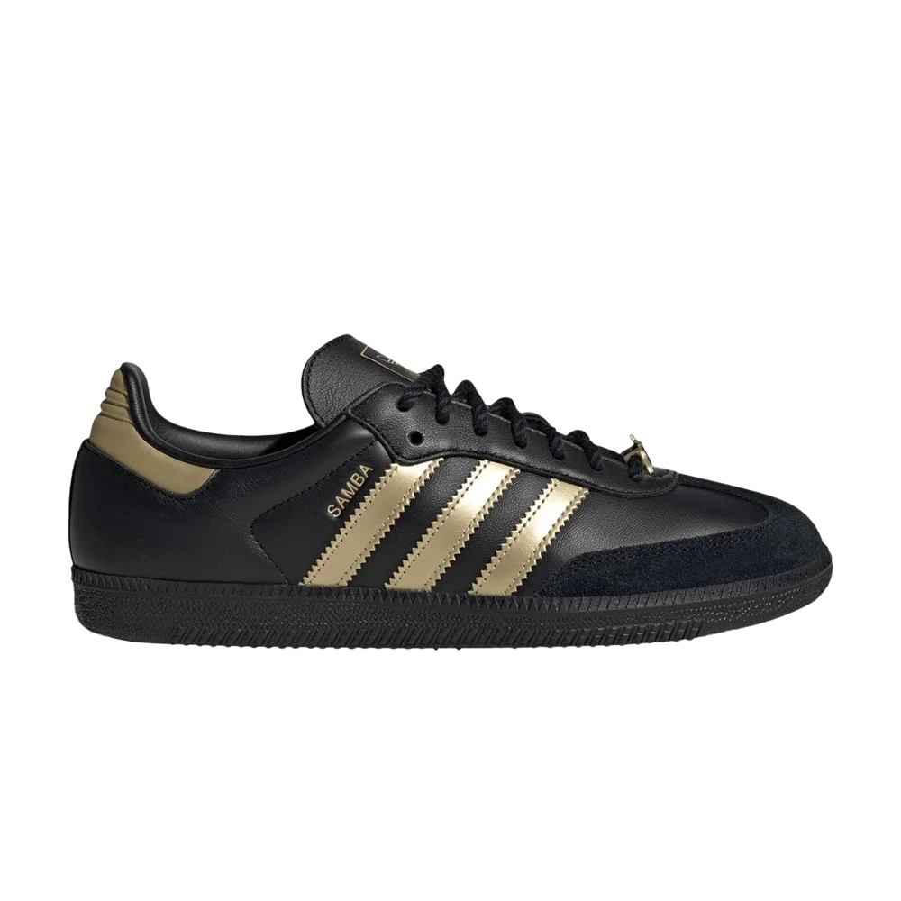 Кроссовки Dry Clean Only x adidas Samba OG 'Black Gold Metallic'