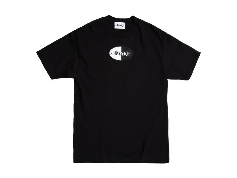 Футболка Awake Split Logo Tee Black
