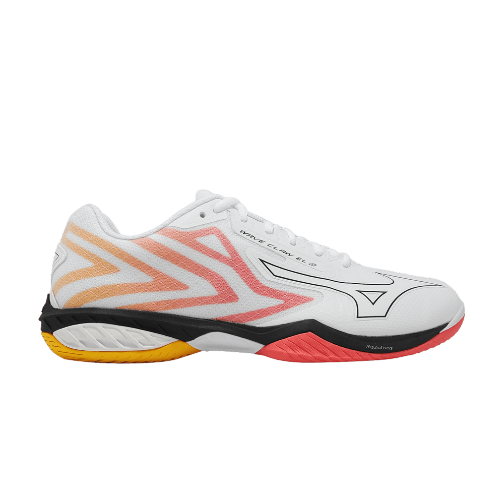 Кроссовки Mizuno Wave Claw EL 2 Wide 'White Orange Black'