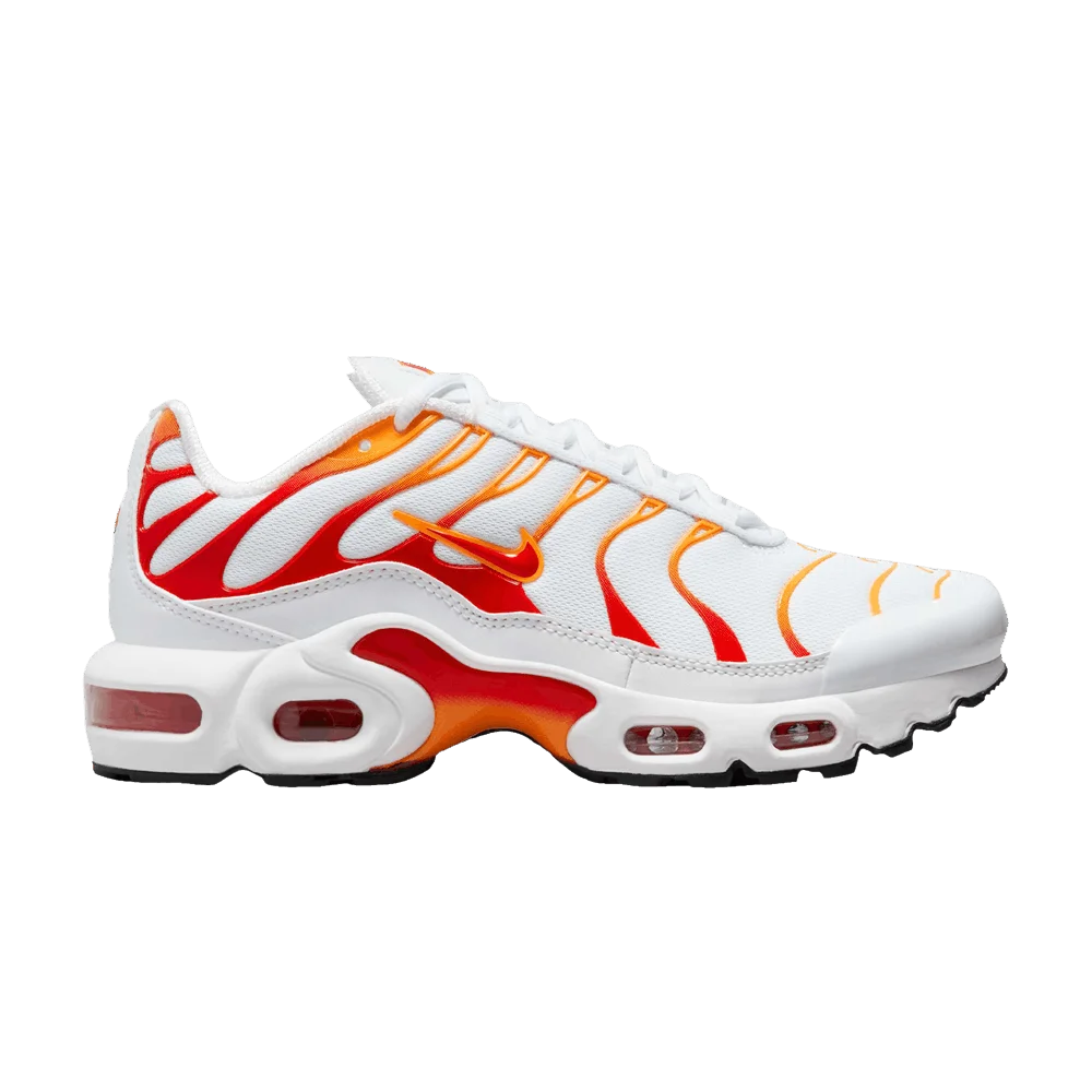 Krossovki-Nike-Air-Max-Plus-GS-White-Lava