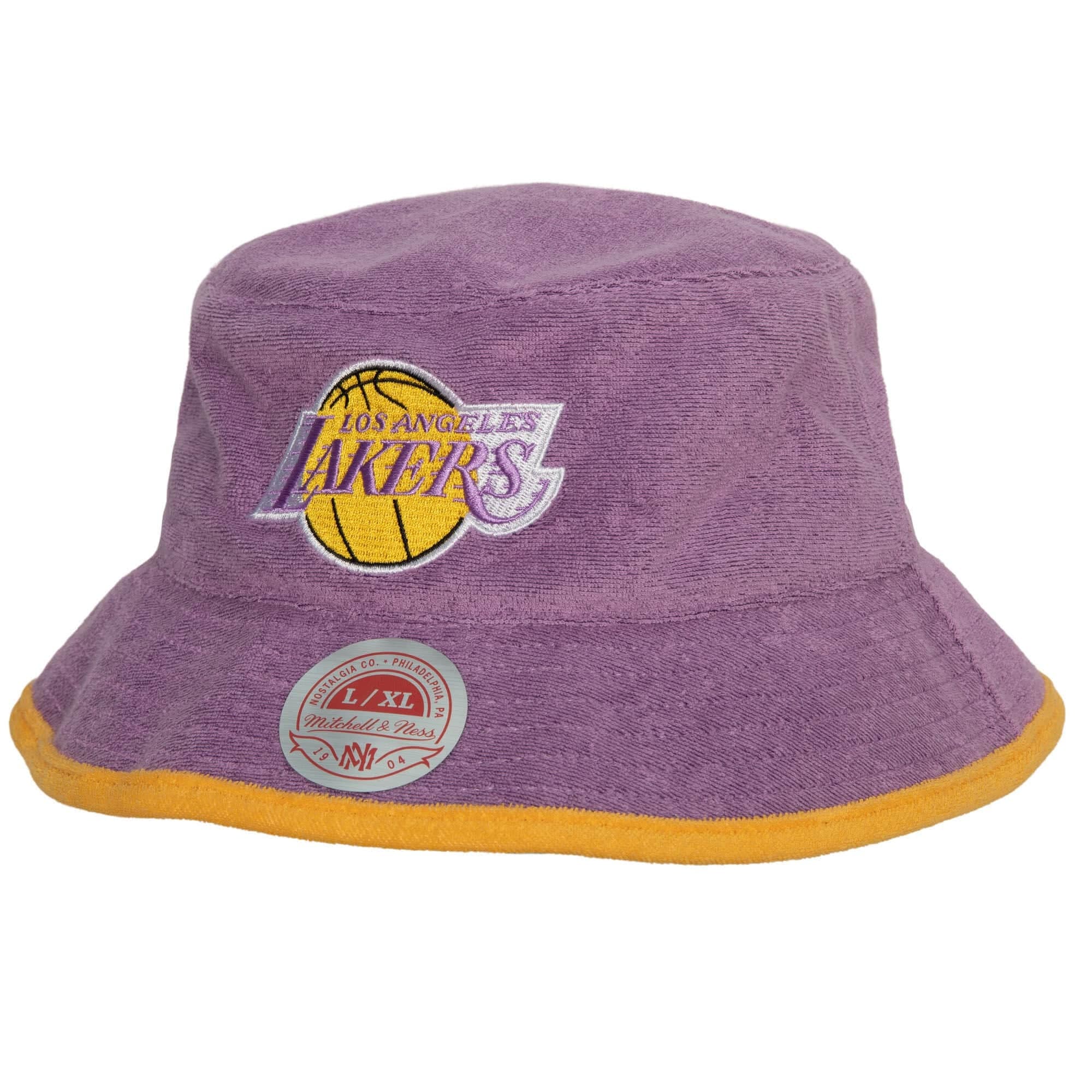 Панама Mitchell & Ness B Boy HWC Los Angeles Lakers Bucket Hat