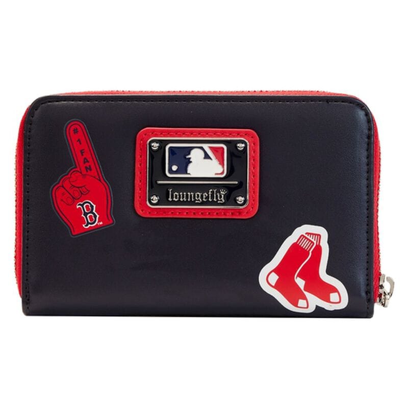 MLB-Boston-Red-Sox-Patches-Zip-Around-Wallet-5