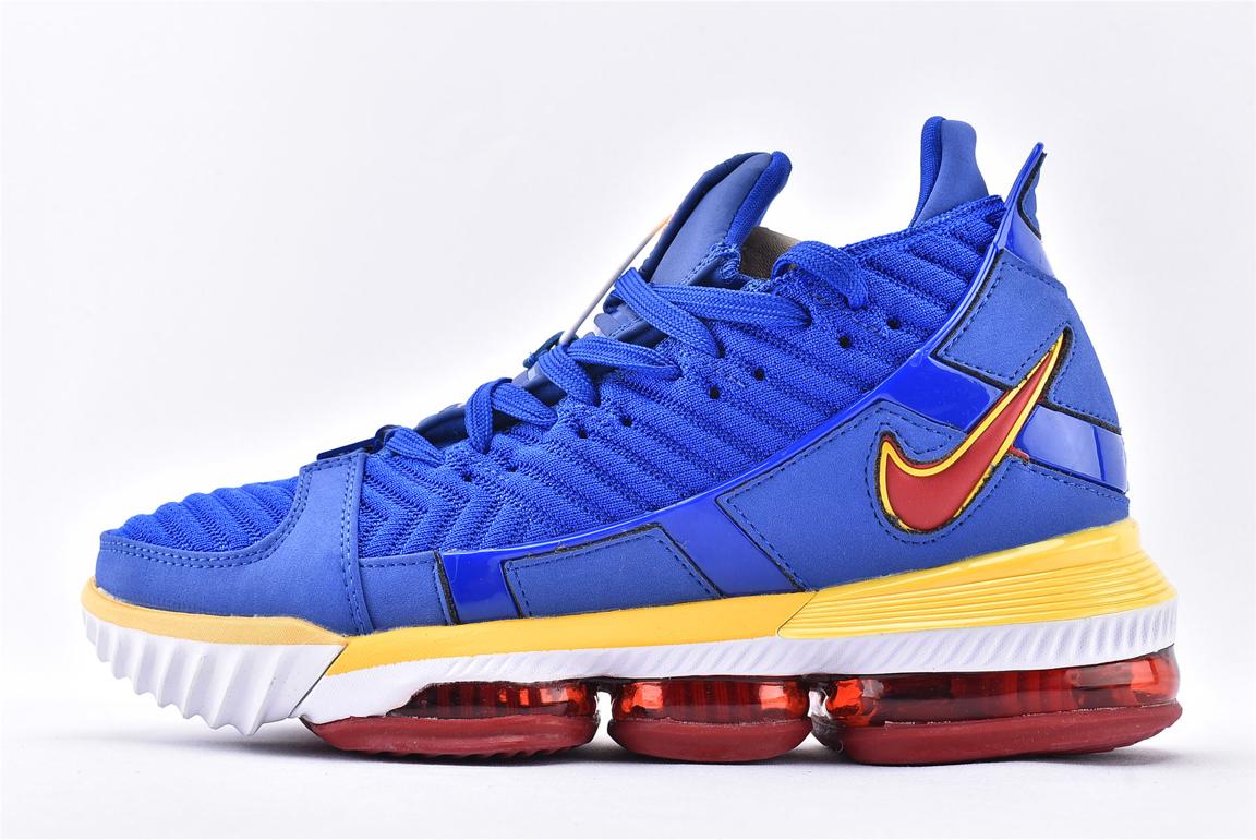 Кроссовки Nike LeBron 16 Superman SuperBron Blue