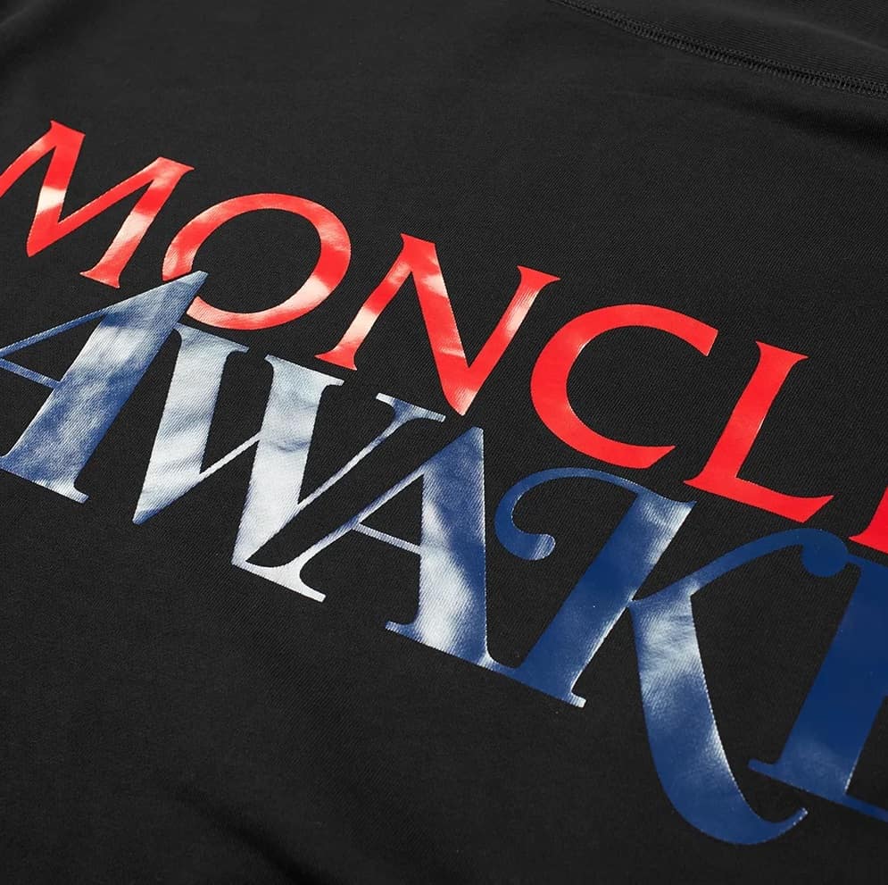 Худи Awake x Moncler Maglia Hoodie Black