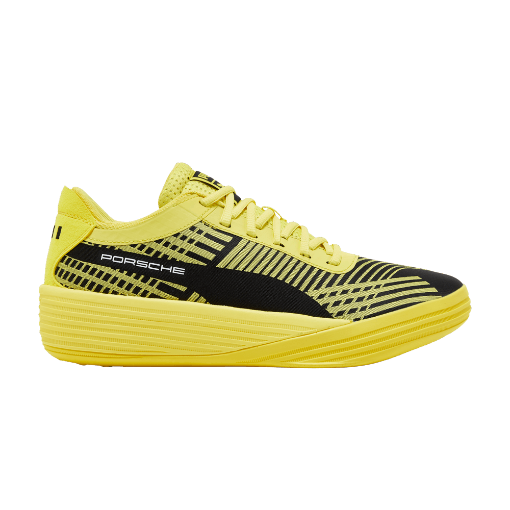 Кроссовки Puma Porsche Legacy x Clyde All-Pro 'Celandine'