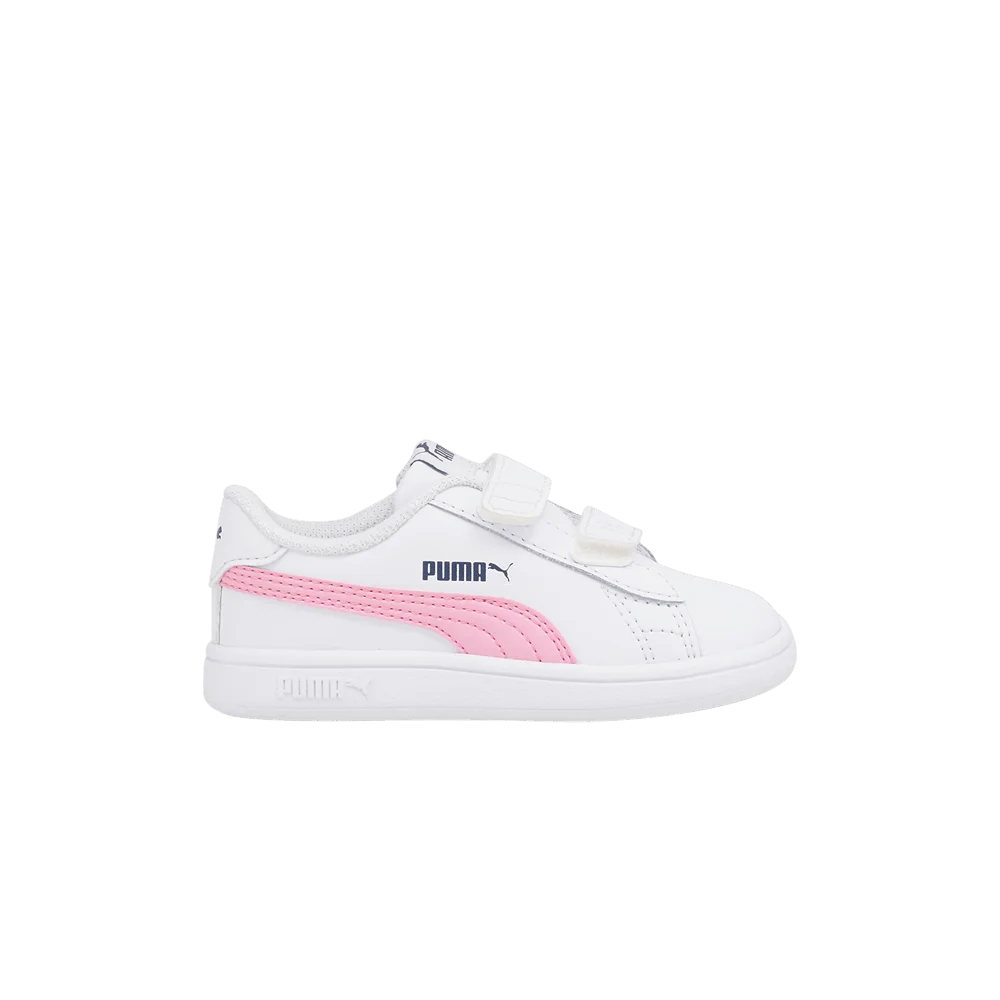 Krossovki-Puma-Smash-v2-Infant-White-Prism-Pink