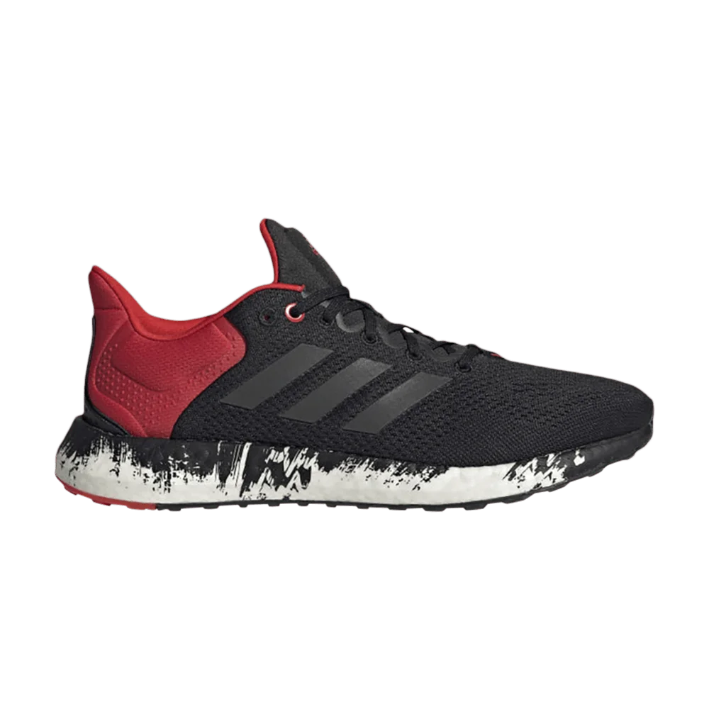 Krossovki-Adidas-PureBoost-21-Black-Vivid-Red