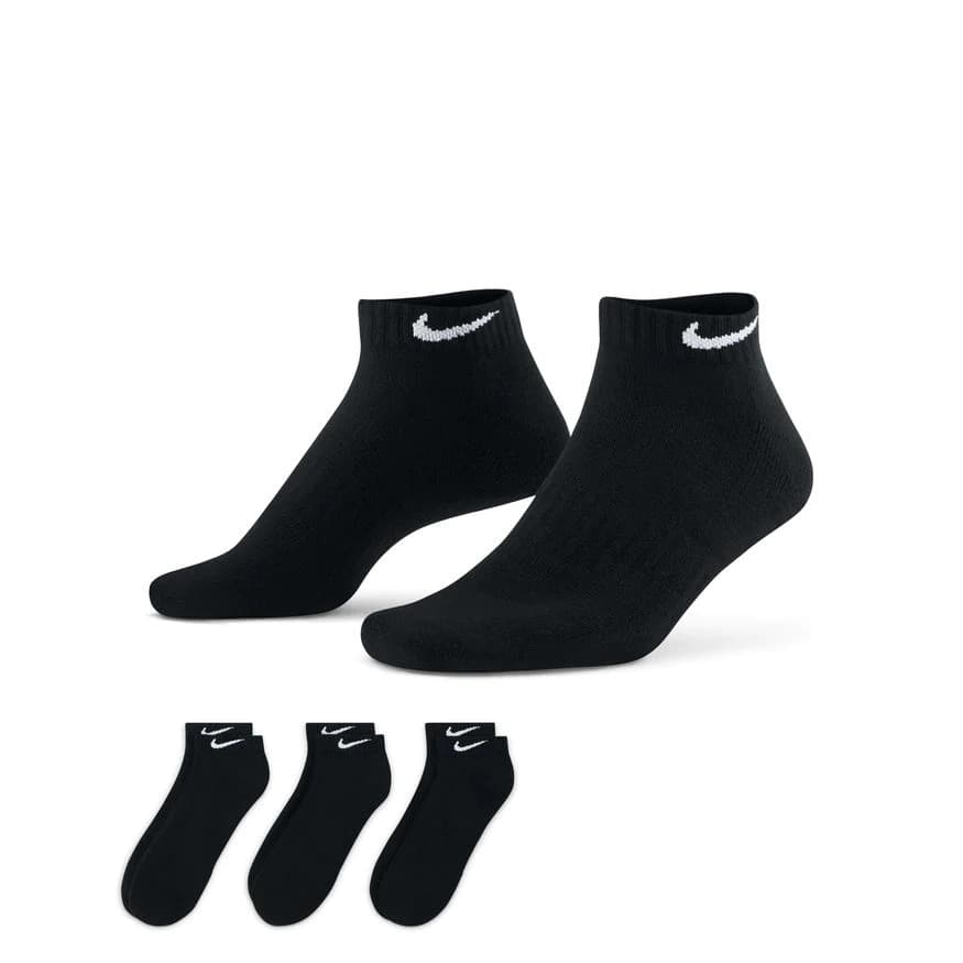 Спортивные носки Nike Everyday Cushioned Training Low Black Socks 3 Pack