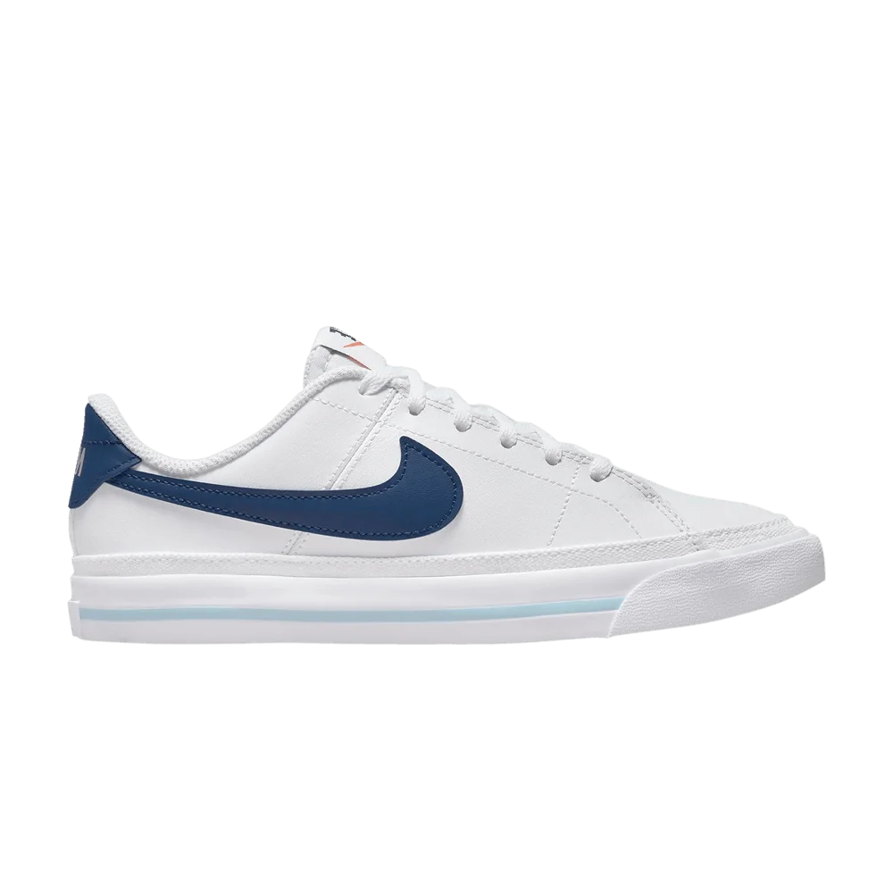 Krossovki-Nike-Court-Legacy-GS-White-Mystic-Navy