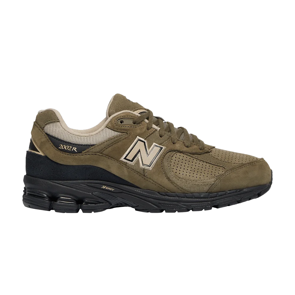 Кроссовки New Balance 2002R 'Olive Green Black'