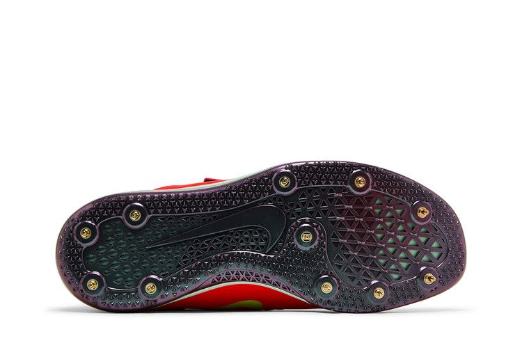 Кроссовки Nike High Jump Elite 'Bright Crimson Lime Blast'