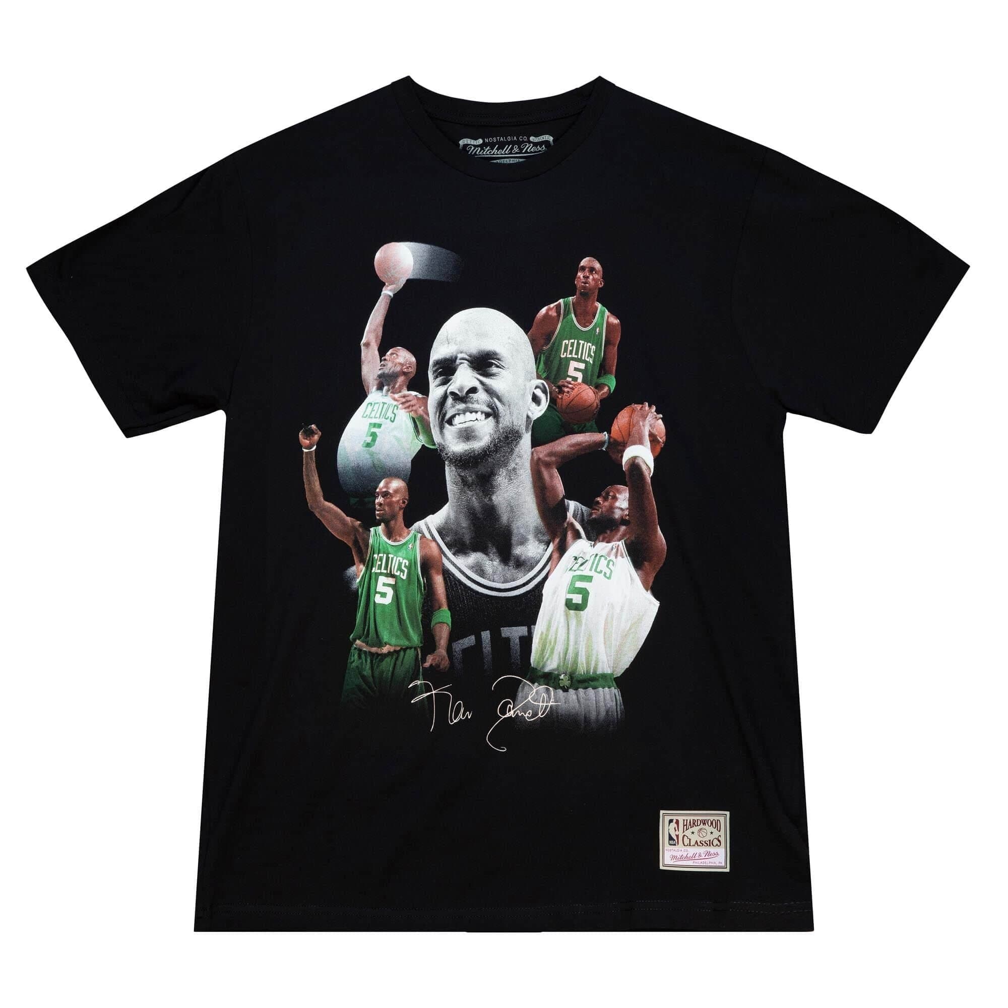 Футболка Mitchell & Ness Collage Boston Celtics Kevin Garnett T-Shirt