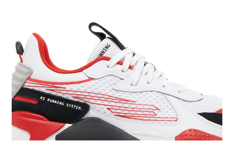 Кроссовки Puma RS-X 'White High Risk Red'