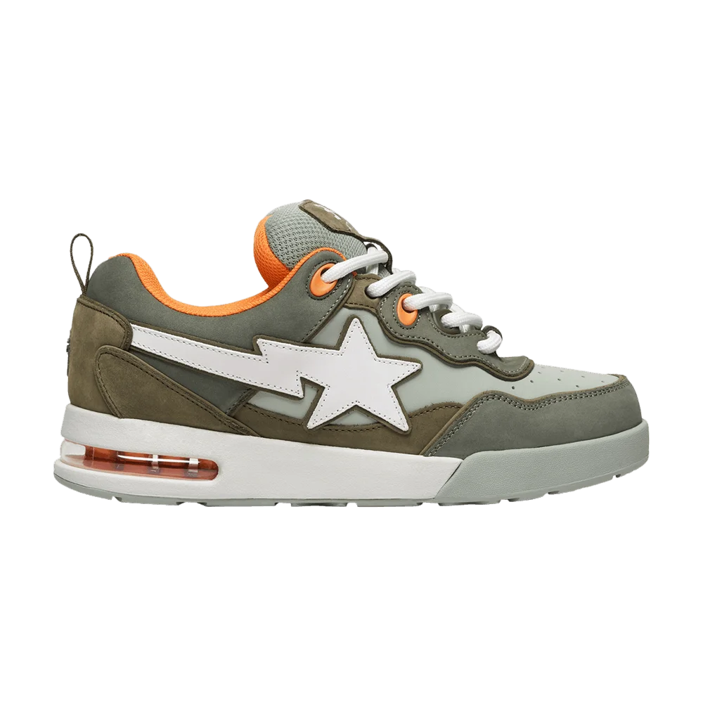 Krossovki-BAPE-Flip-Sta-M1-Olive-Drab