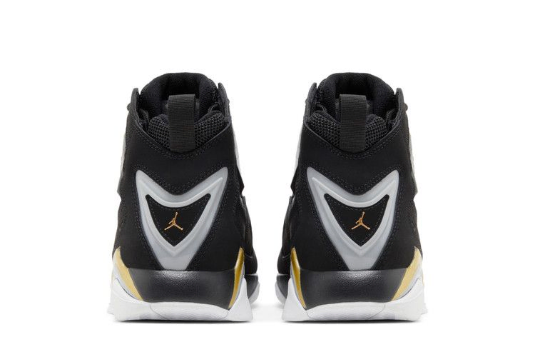 Кроссовки Air Jordan True Flight 'Black Metallic Gold'