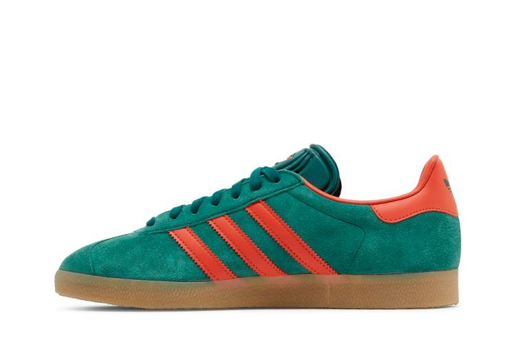 Кроссовки adidas Gazelle 'Collegiate Green Preloved Red'
