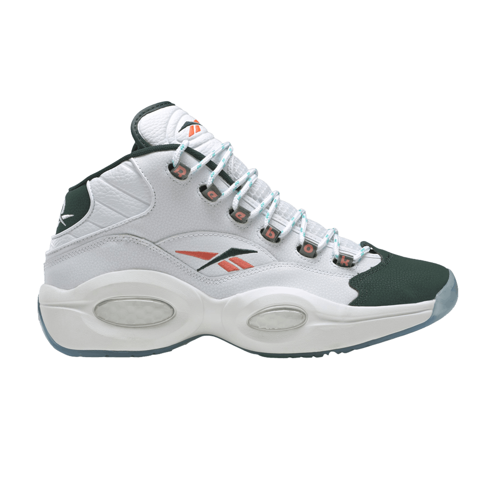 Кроссовки Reebok Question Mid 'Miami Hurricanes'