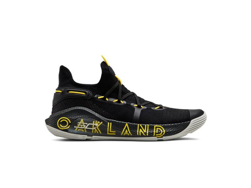 Кроссовки Under Armour Curry 6 Thank You Oakland GS