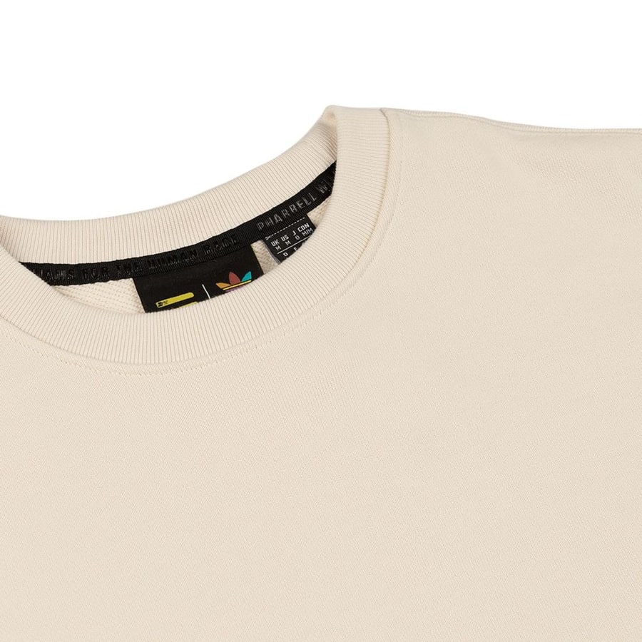 Свитшот adidas Pharrell Williams Basics Crewneck Sweatshirt Ecru Tint