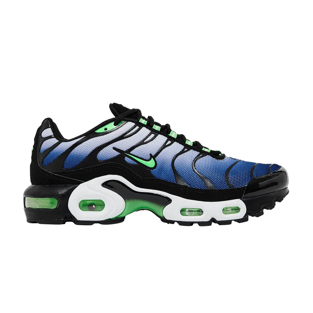Krossovki-Nike-Air-Max-Plus-GS-Deep-Royal-Scream-Green