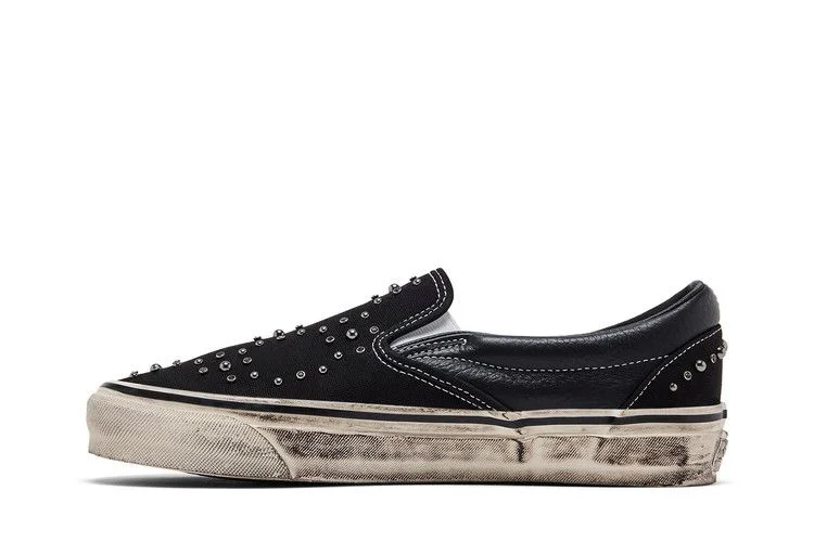 Кроссовки Vans Premium Classic Slip-On 'Pearlized Pack - Blackout'