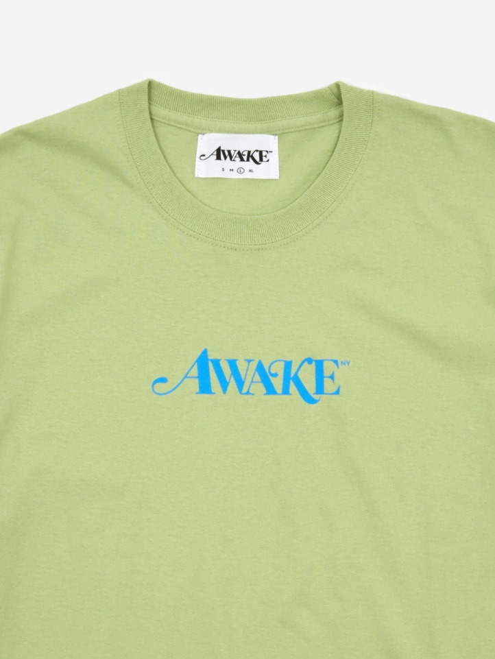 Футболка Awake Classic Logo Tee Light Green