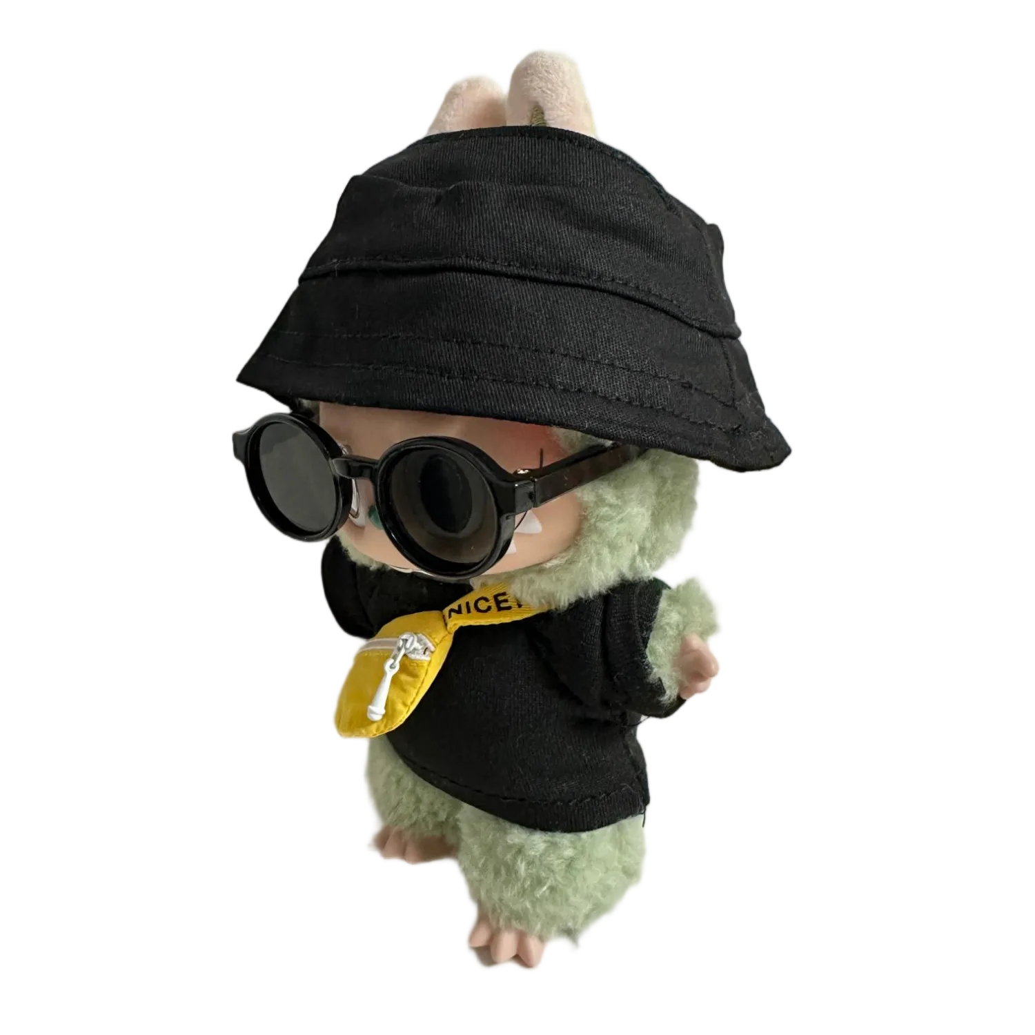 Виниловая фигурка-брелок POP MART LABUBU Hacker Attack – Heartbeat Macaron Vinyl 1.0