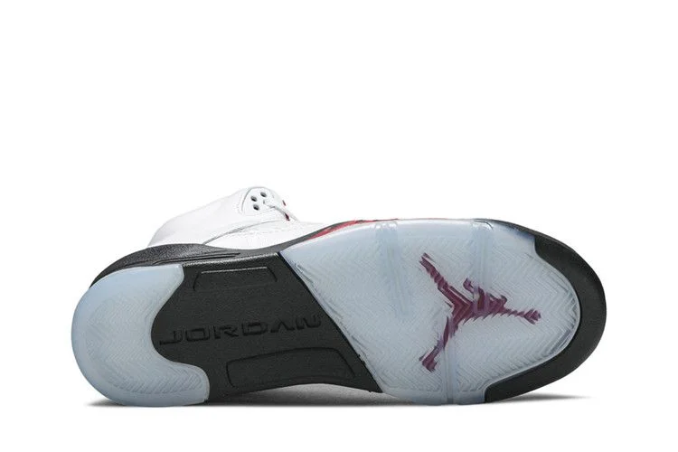 Кроссовки Air Jordan 5 Retro GS 'White Fire Red' 2020