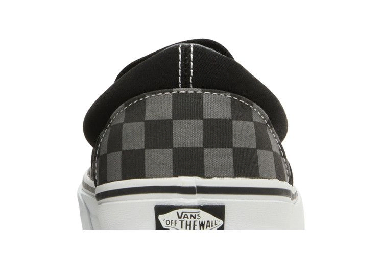 Кроссовки Vans Slip-On 'Black Pewter Checkerboard'