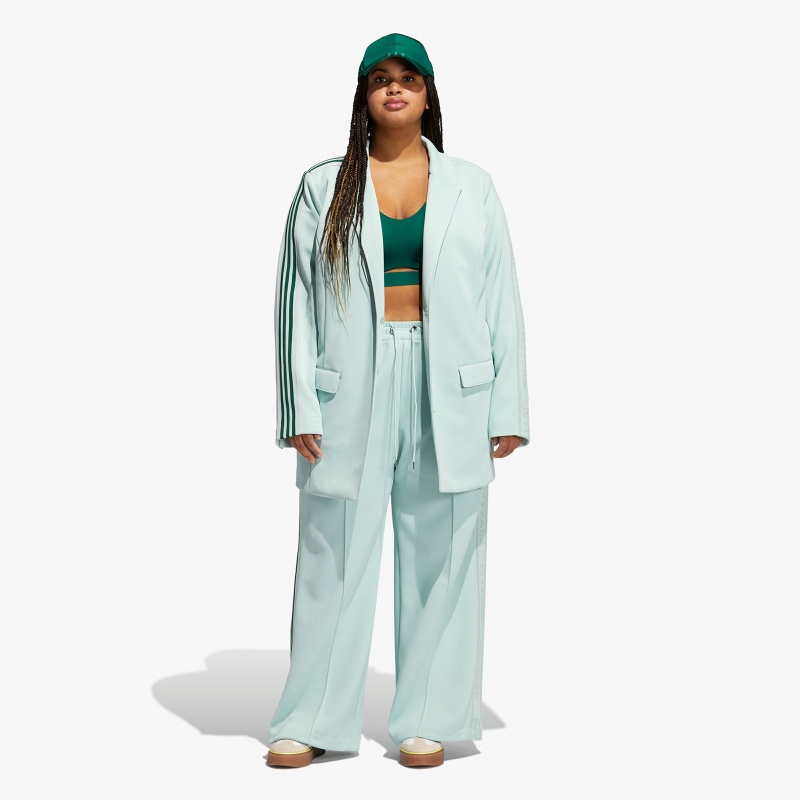 Спортивные штаны adidas Ivy Park 3-Stripes Suit Pants (Plus Size) Green Tint
