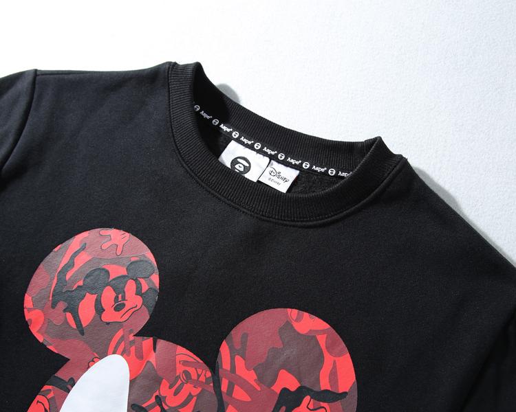 Свитшот AAPE x Mickey Mouse
