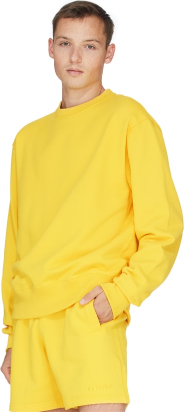 Свитшот adidas Pharrell Williams Basics Crewneck Sweatshirt Bold Gold