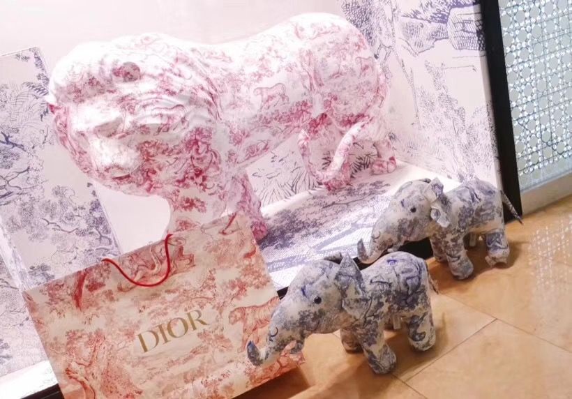 Слонёнок Toile de Jouy