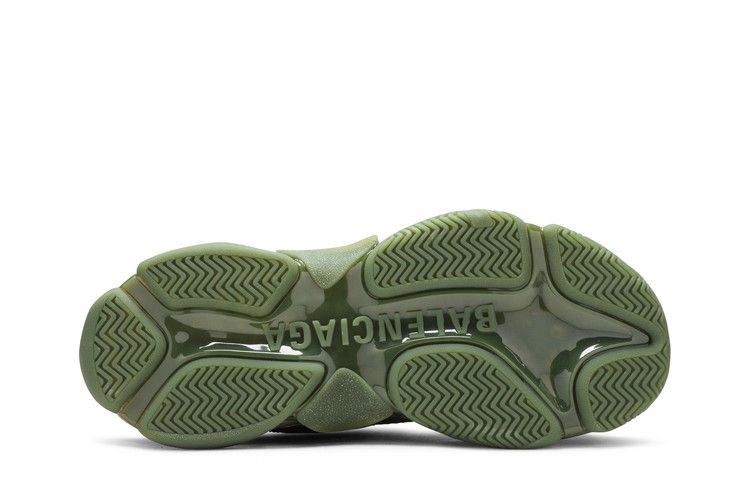 Кроссовки Balenciaga Triple S Sneaker 'Clear Sole - Green'