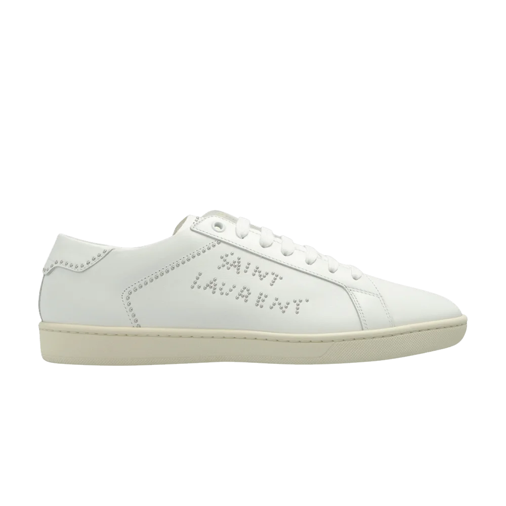 Krossovki-Saint-Laurent-SL-80-Low-Optic-White-Studded