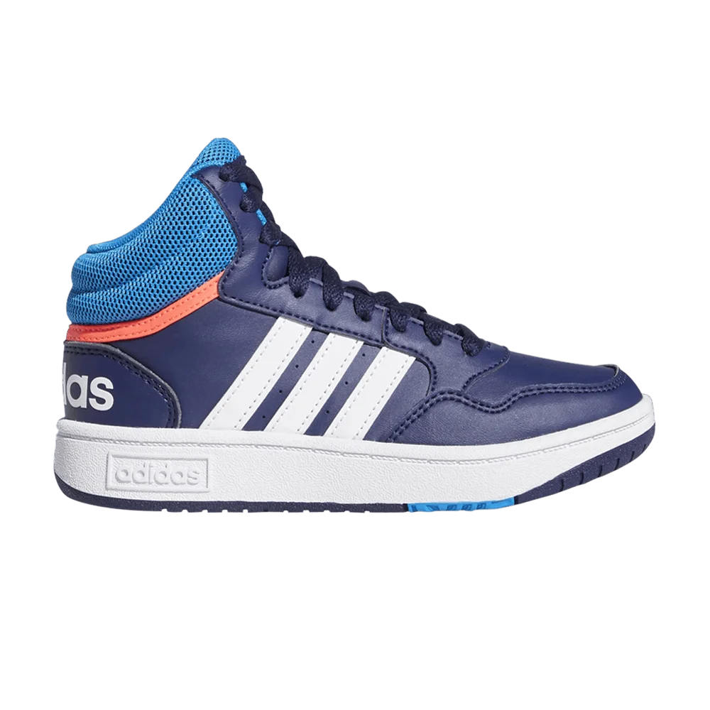 Krossovki-Adidas-Hoops-Mid-J-Dark-Blue-Turbo