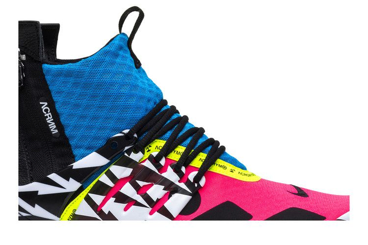 Кроссовки Acronym x Nike Air Presto Mid 'Racer Pink'