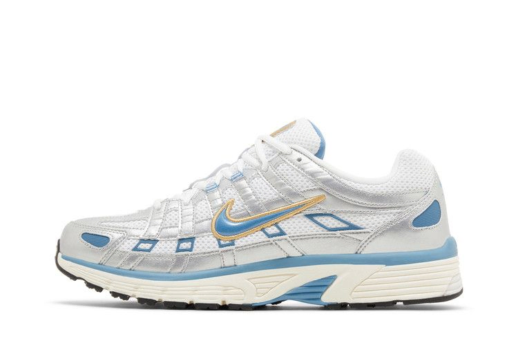 Кроссовки Nike P-6000 'Metallic Silver Aegean Storm'