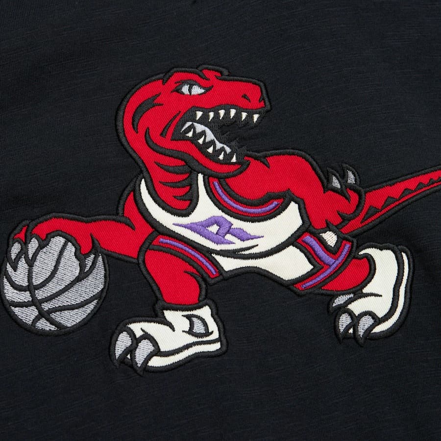Худи Mitchell & Ness Black Toronto Raptors Legendary Slub Vintage Logo Pullover Hoodie