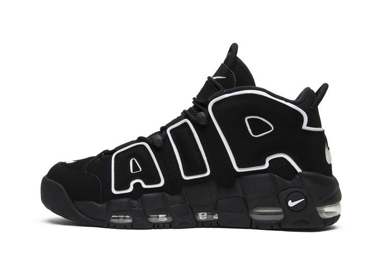 Кроссовки Nike Air More Uptempo 'Black White' 2016