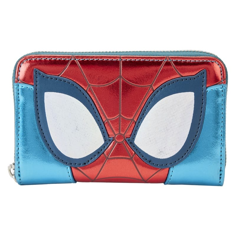 Кошелёк Marvel Metallic Spider-Man Zip Around Wallet